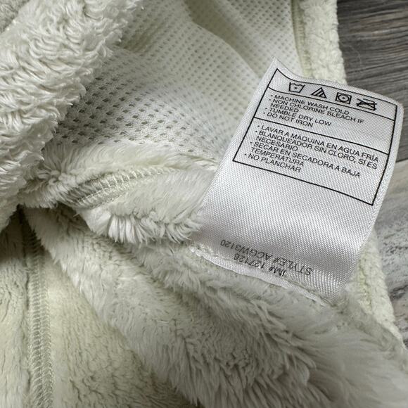 Nike ACG Light‎ Mint Green Women L Full Zip Mock Neck Sherpa Fleece Lined Jacket - Picture 10 of 10